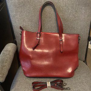 Brand New Burgundy Purse/Shoulder Bag from Bali